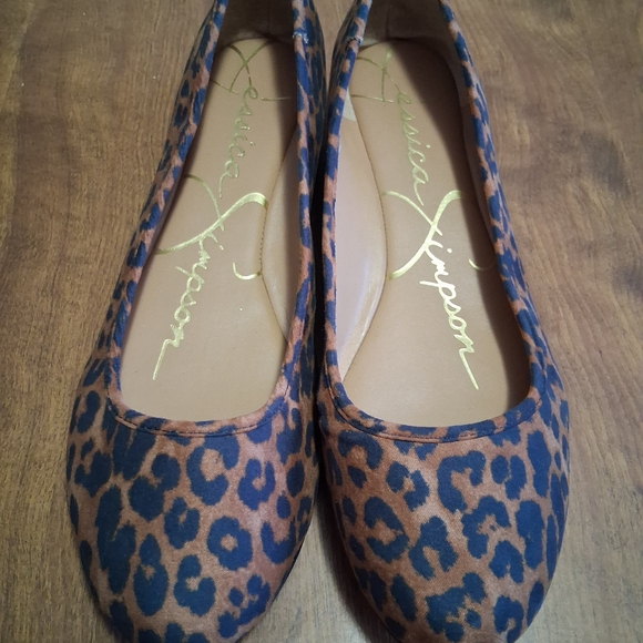 Jessica Simpson Shoes - Jessica Simpson Leopard Print Flats